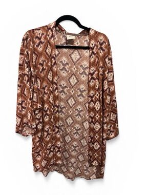 Knox Rose Boho Kimono Duster Sz XS/S Southwestern Festival Western Rodeo